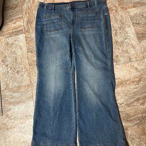 J Jill Denim Flare Women Jeans Size 20